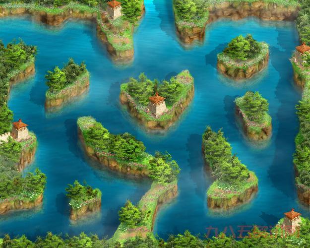 幻想三国志1大地图全解析，所有地点一网打尽！
