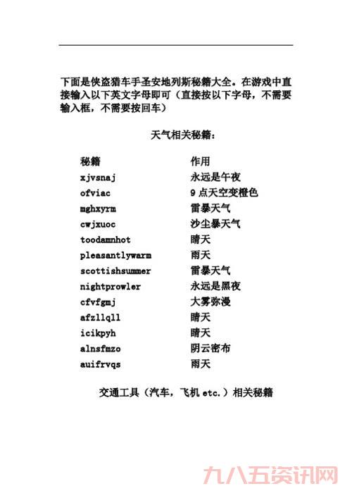 侠盗猎车手圣安地列斯直升机秘籍，让你爽翻天！