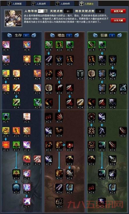 奇迹私服战士pk加点攻略，这样加点胜率高！