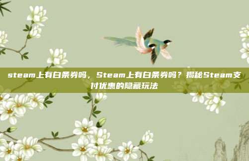 steam上有白条券吗，Steam上有白条券吗？揭秘Steam支付优惠的隐藏玩法