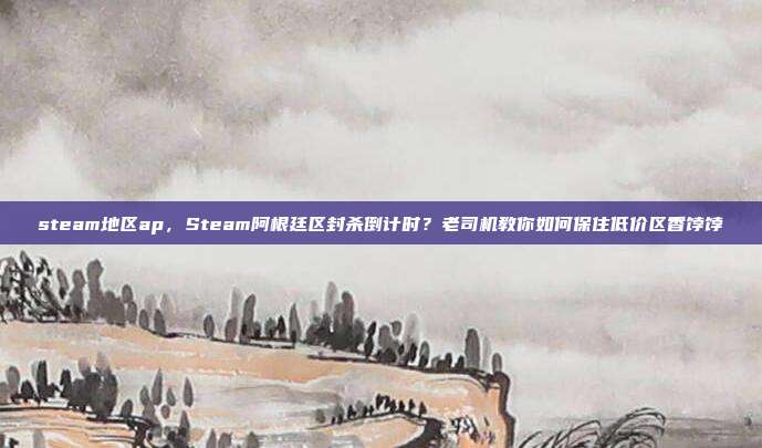 steam地区ap,Steam阿根廷区封杀倒计时?老司机教你如何保住低价区香饽饽