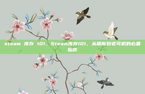 steam 库存 101，Steam库存101，从萌新到老司机的必备指南