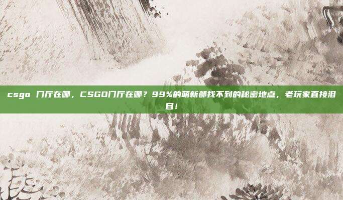 csgo 门厅在哪，CSGO门厅在哪？99%的萌新都找不到的秘密地点，老玩家直接泪目！
