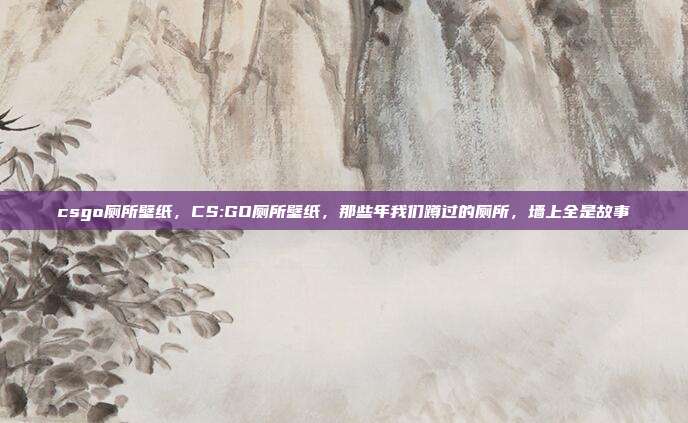 csgo厕所壁纸,CS:GO厕所壁纸,那些年我们蹲过的厕所,墙上全是故事