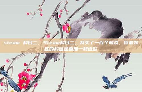 steam 科目二,Steam科目二,我买了一百个游戏,但最熟练的科目是喜加一和退款
