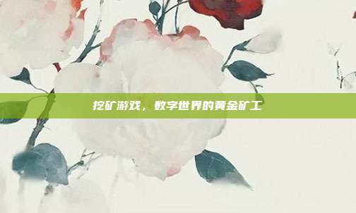 挖矿游戏，数字世界的黄金矿工