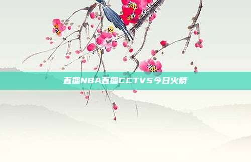 直播NBA直播CCTV5今日火箭