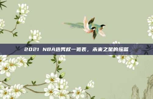 2021 NBA选秀权一览表,未来之星的摇篮