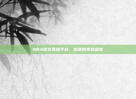 NBA图文直播平台,球迷的视觉盛宴