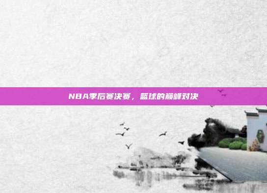 NBA季后赛决赛,篮球的巅峰对决