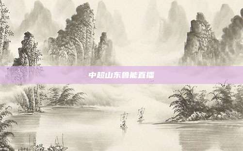 中超山东鲁能直播