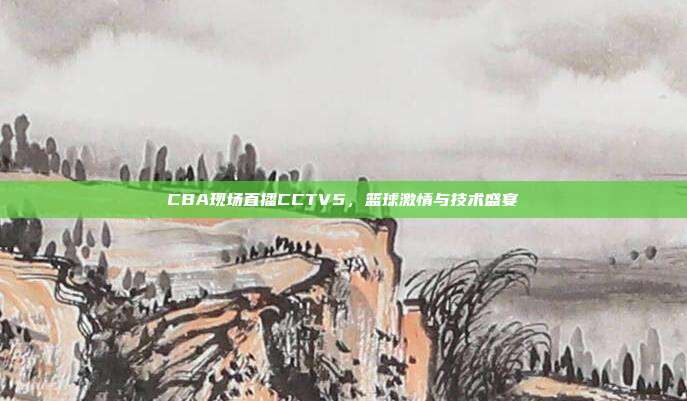 CBA现场直播CCTV5,篮球激情与技术盛宴
