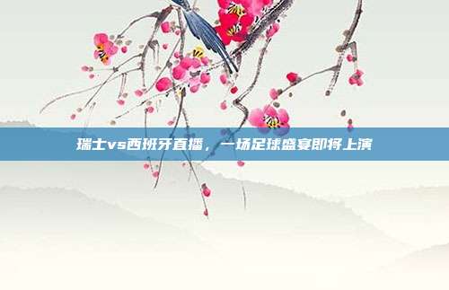 瑞士vs西班牙直播，一场足球盛宴即将上演