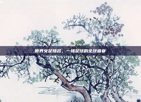 世界女足排名,一场足球的全球盛宴