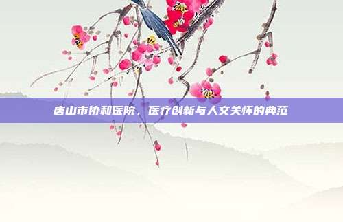 唐山市协和医院,医疗创新与人文关怀的典范