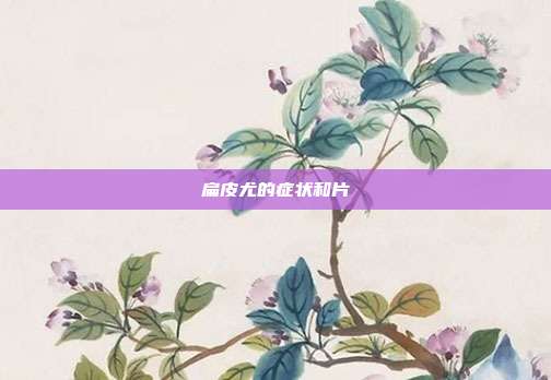 扁皮尤的症状和片