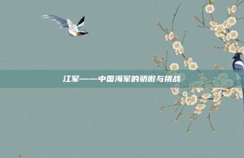 江军——中国海军的骄傲与挑战