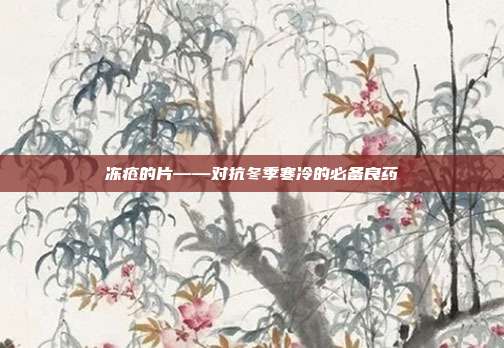 冻疮的片——对抗冬季寒冷的必备良药