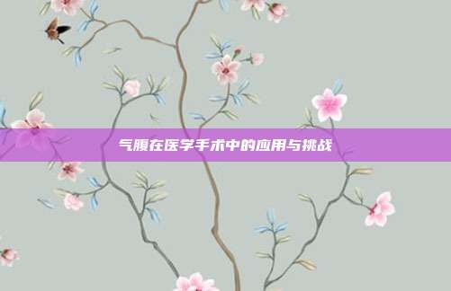 气腹在医学手术中的应用与挑战