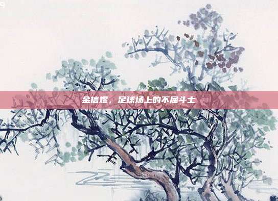 金信煜,足球场上的不屈斗士