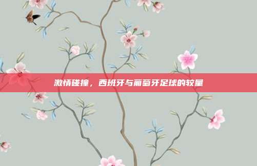 激情碰撞，西班牙与葡萄牙足球的较量
