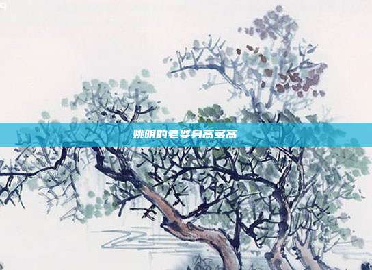 姚明的老婆身高多高