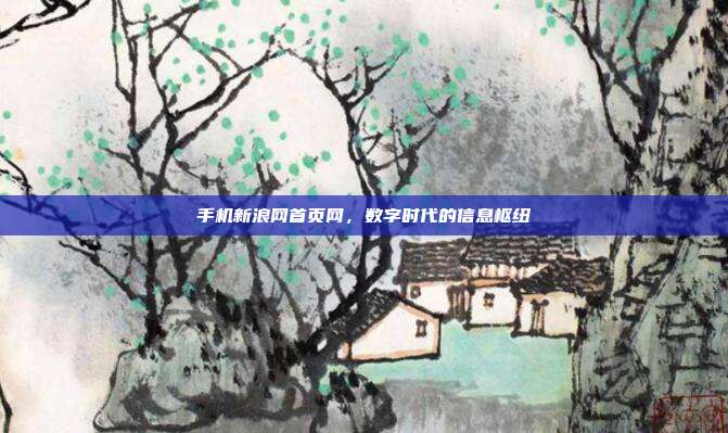 手机新浪网首页网，数字时代的信息枢纽