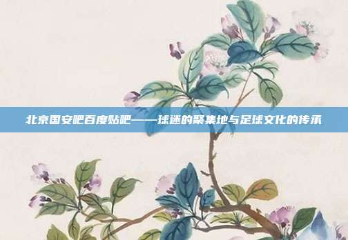 北京国安吧百度贴吧——球迷的聚集地与足球文化的传承