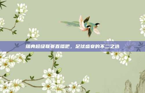瑞典超级联赛直播吧,足球盛宴的不二之选