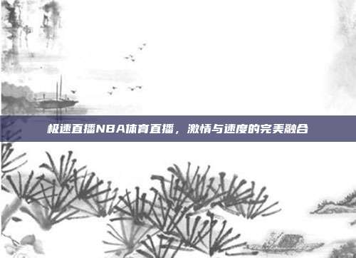 极速直播NBA体育直播,激情与速度的完美融合