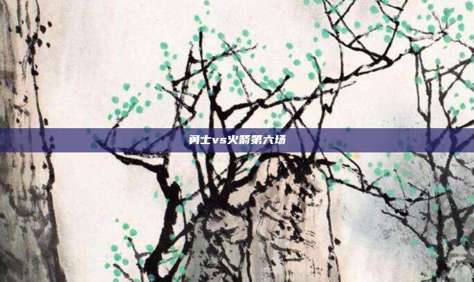 勇士vs火箭第六场