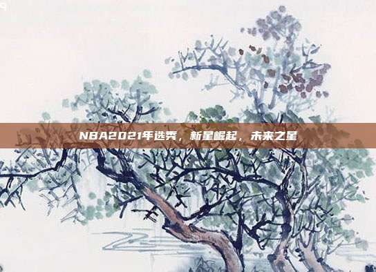 NBA2021年选秀,新星崛起,未来之星