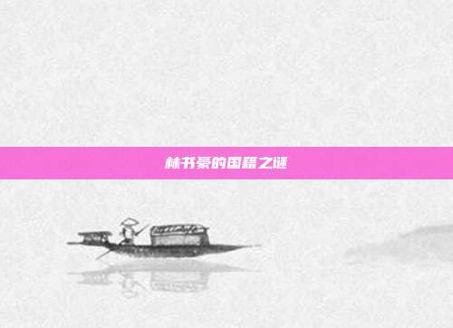 林书豪的国籍之谜