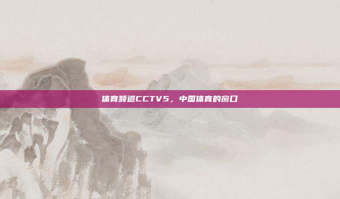 体育频道CCTV5，中国体育的窗口