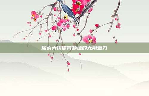 探索天视体育频道的无限魅力