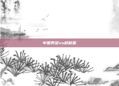 中国男足vs叙利亚