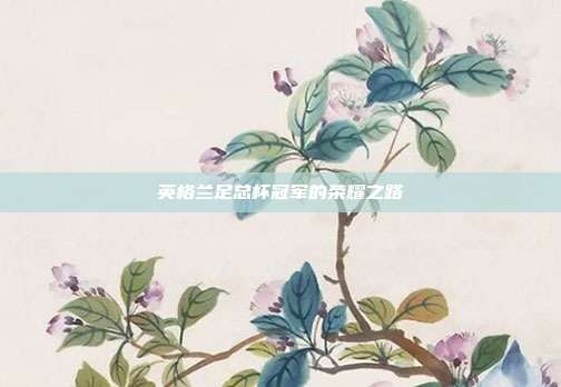 英格兰足总杯冠军的荣耀之路