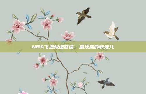 NBA飞速极速直播,篮球迷的新宠儿