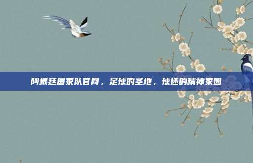 阿根廷国家队官网,足球的圣地,球迷的精神家园