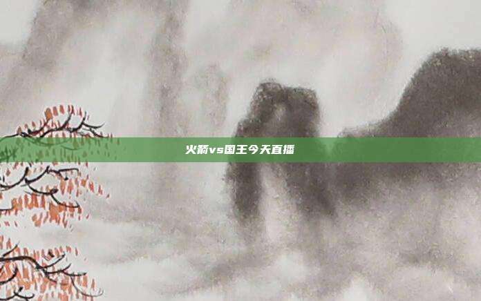火箭vs国王今天直播