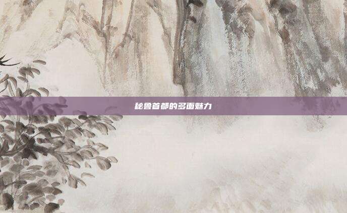 秘鲁首都的多面魅力