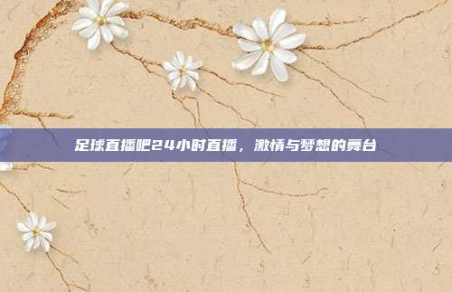 足球直播吧24小时直播，激情与梦想的舞台
