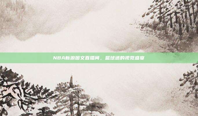 NBA新浪图文直播间，篮球迷的视觉盛宴