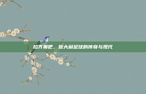 拉齐奥吧，意大利足球的传奇与现代