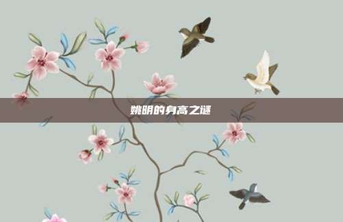 姚明的身高之谜