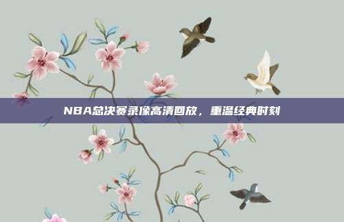 NBA总决赛录像高清回放，重温经典时刻