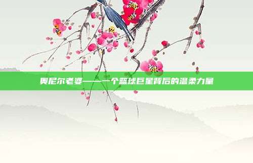 奥尼尔老婆——一个篮球巨星背后的温柔力量