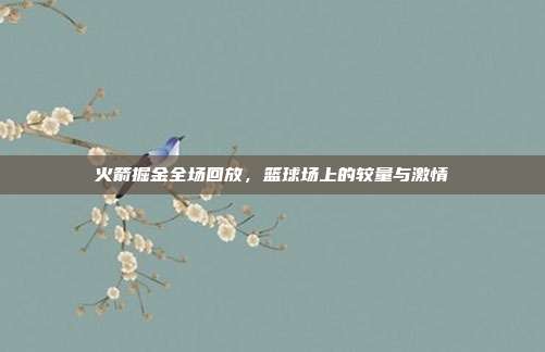 火箭掘金全场回放,篮球场上的较量与激情