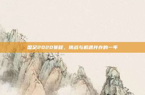 国足2020赛程,挑战与机遇并存的一年
