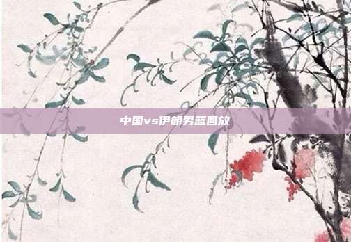 中国vs伊朗男篮回放